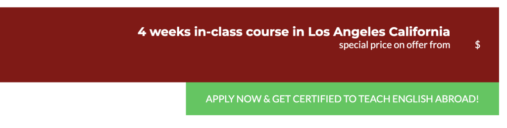 tefl course los angeles