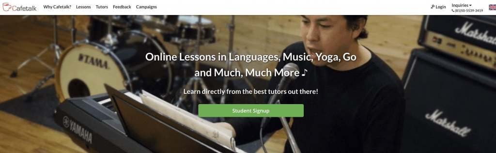 cafetalk teach english