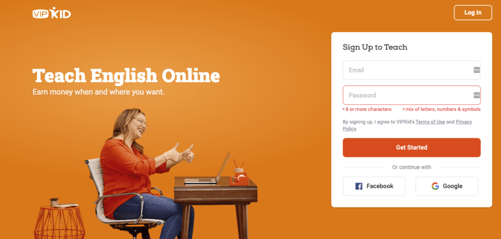 vipkid teach online