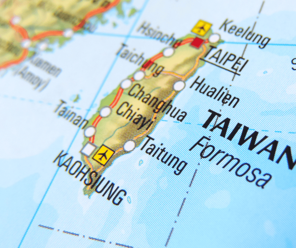 taiwan map